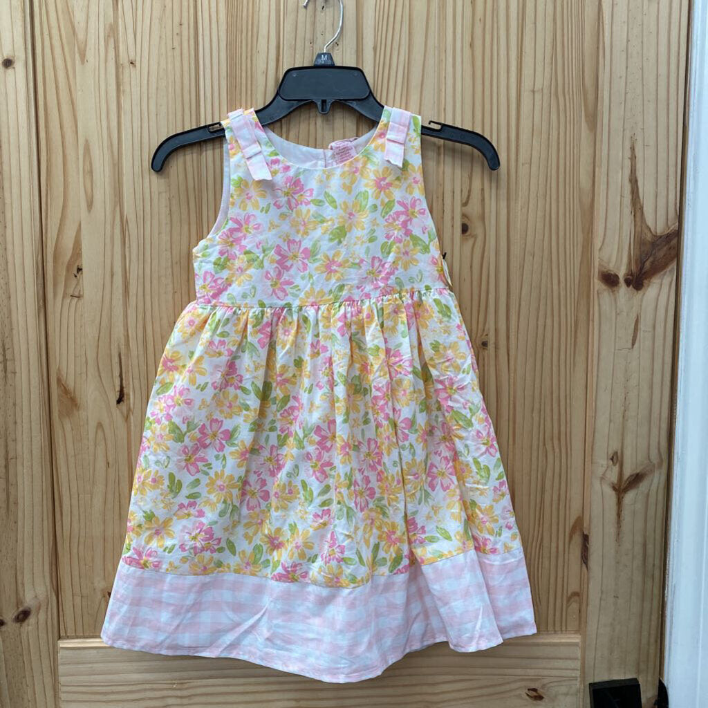 GIRLS SHABBY CHIC SL FLORAL DRESS 8 NWT