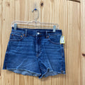 WOMENS AMERICAN EAGLE DENIM JEAN SHORTS 4