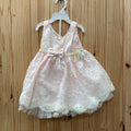 GIRLS AMERICAN PRINCES PEACH DRESS W/BLOOMERS 24M