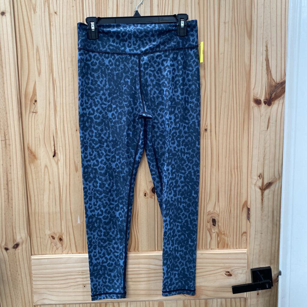 WOMENS ZYIA LEGGINGS CHARCOAL/BLK LEOPARD LEGGINGS 12