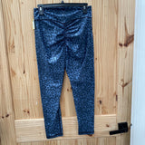 WOMENS ZYIA LEGGINGS CHARCOAL/BLK LEOPARD LEGGINGS 12