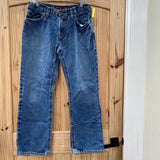 MENS ARIAT FR DENIM JEANS RELAXED BOOT 32X32