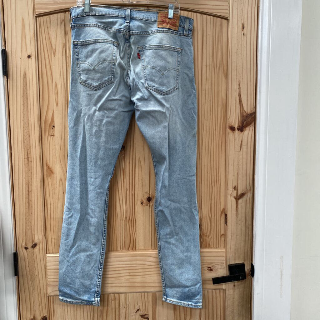 MENS LEVIS LT DENIM DIST. JEANS 34X34