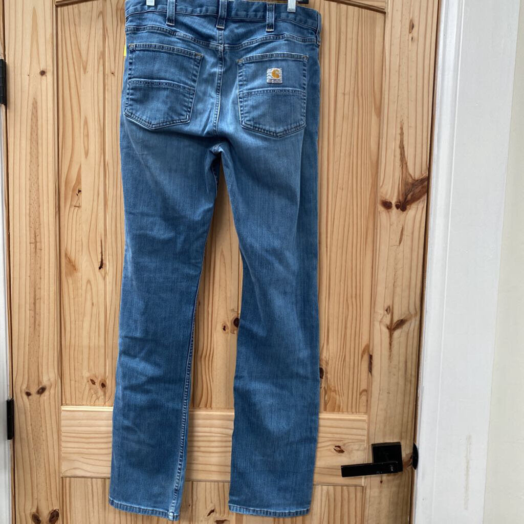 MENS CARHARTT DENIM JEANS 33X34