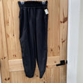 WOMENS VANILLA STAR BLK JOGGERS M