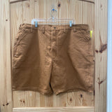 MENS CARHARTT RUST SHORTS 46 NWT