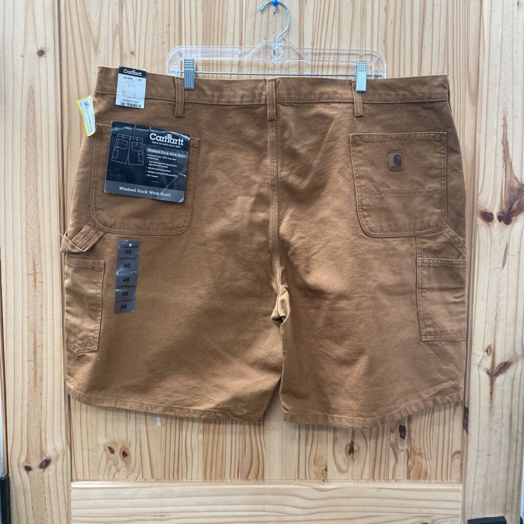 MENS CARHARTT RUST SHORTS 46 NWT