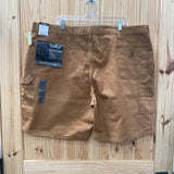 MENS CARHARTT RUST SHORTS 46 NWT