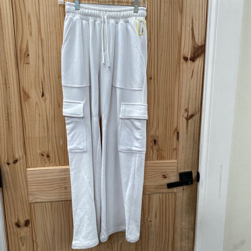 WOMENS WILD FABLE WHITE SWEATPANTS XS