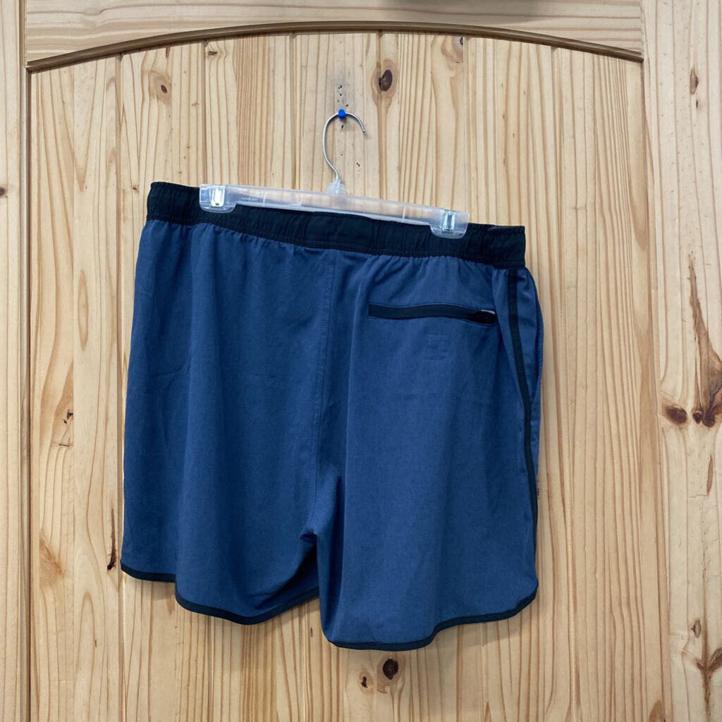 MENS VUORI BLUE/BLK SHORTS XXL