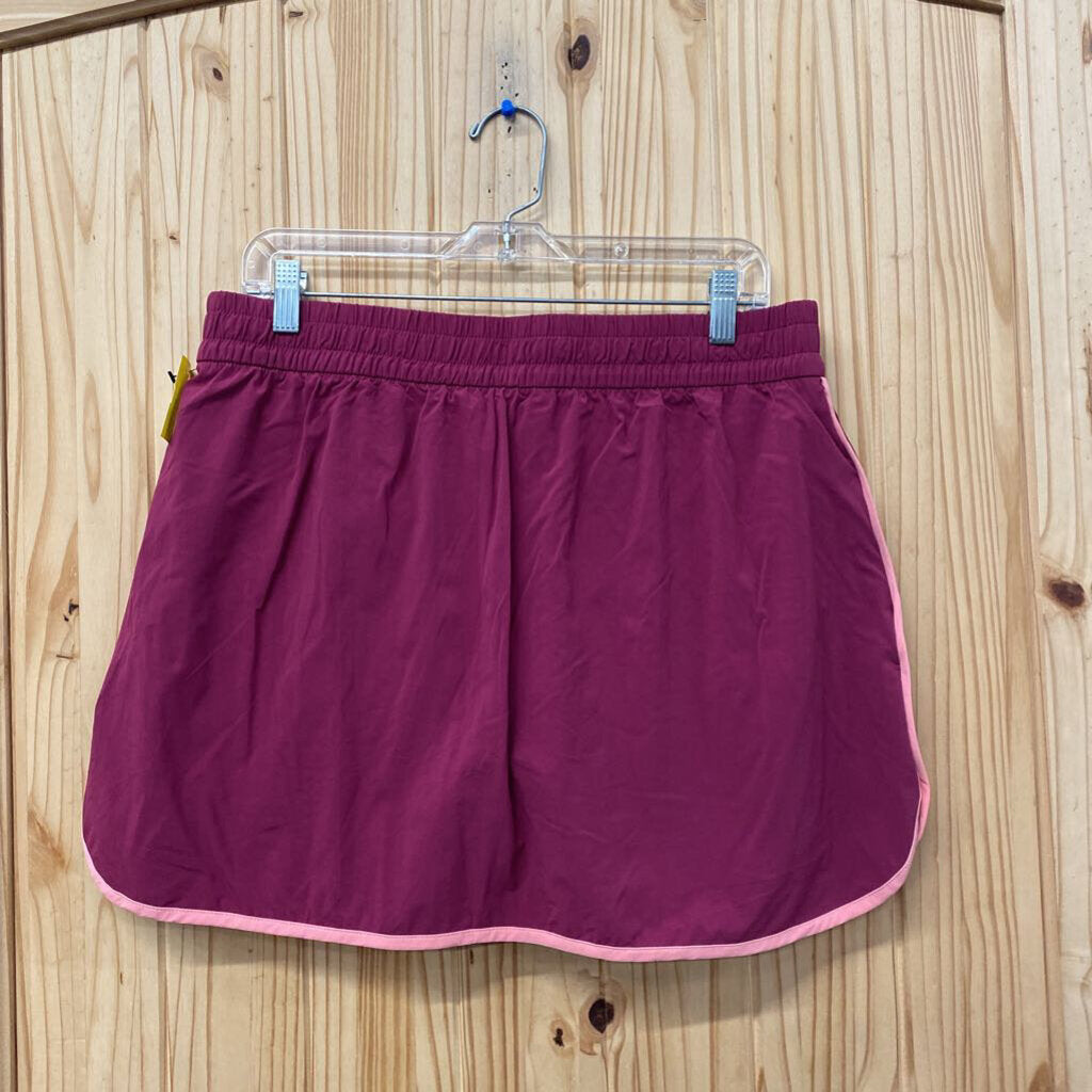 WOMENS OUTDOORS VOICE WINE SKORT XL