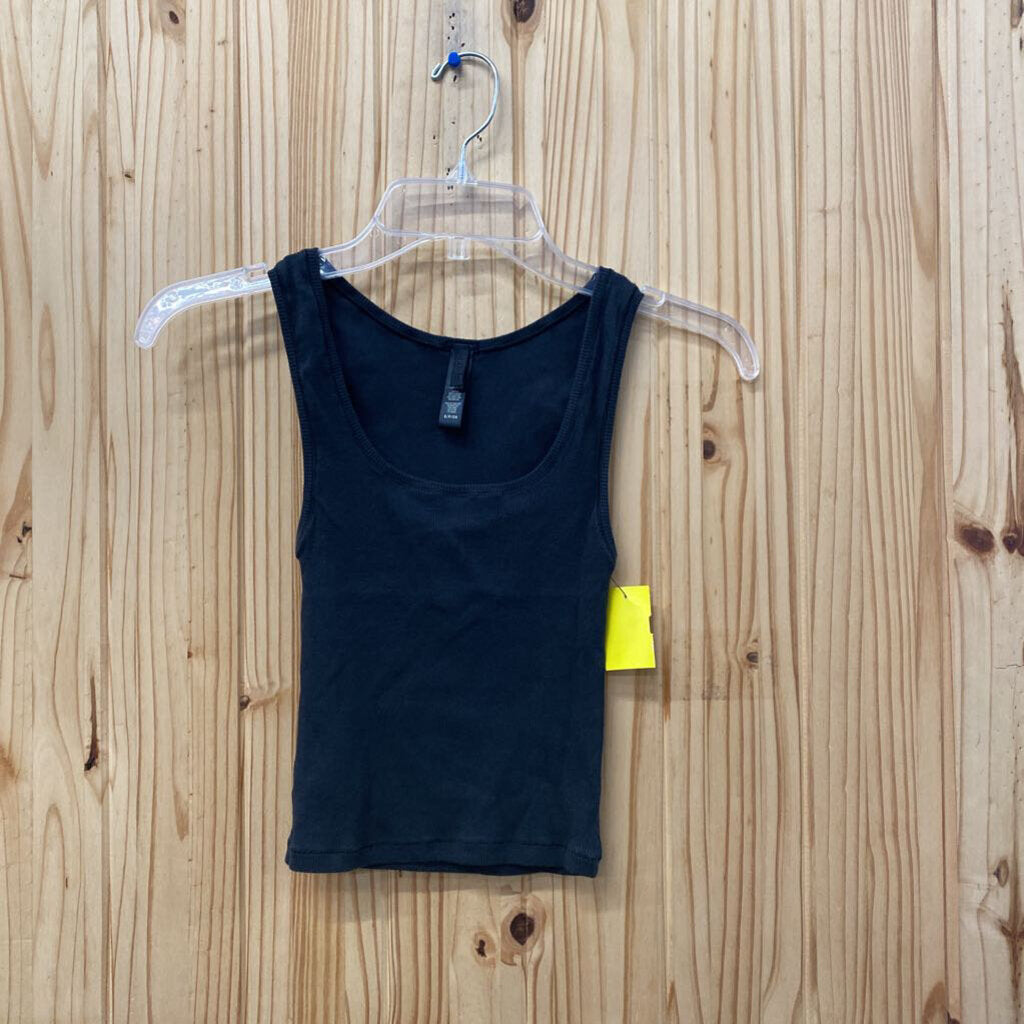 WOMENS SKIMS BLK TOP S