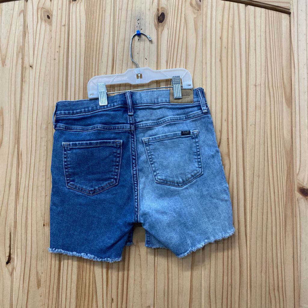 GIRLS ABERCROMBIE KIDS DENIM SHORTS 13/14