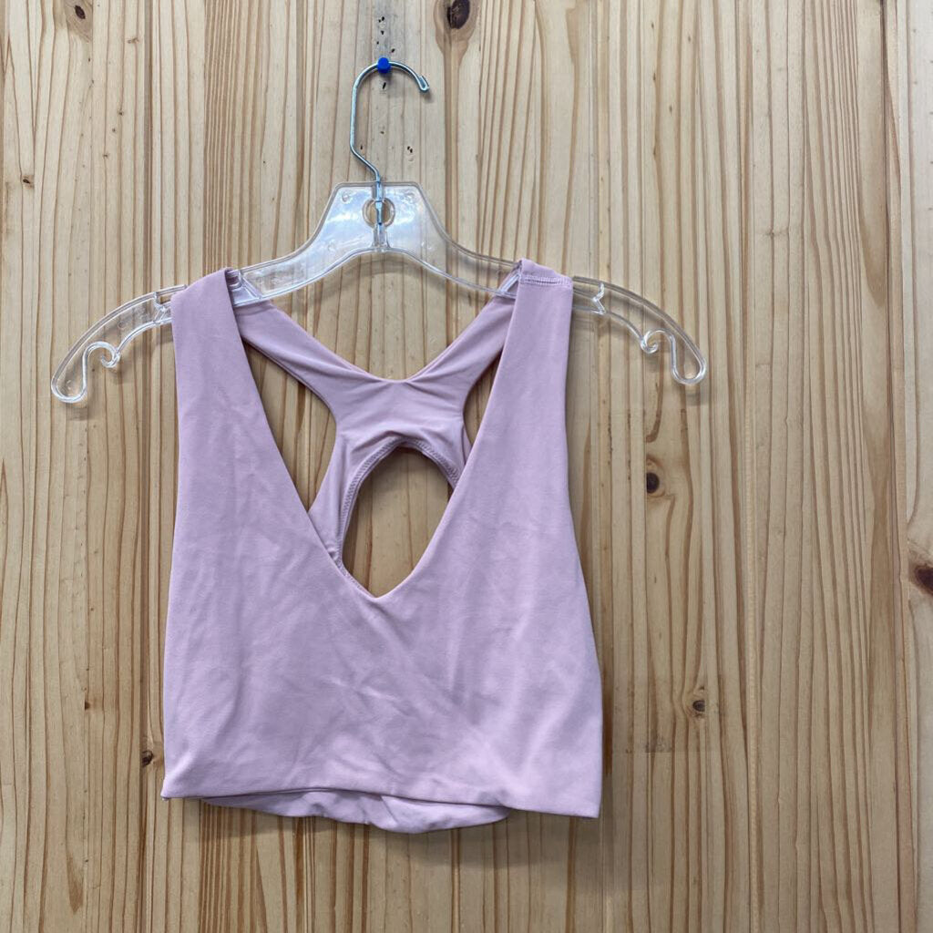 WOMENS LULULEMON SPORTS BRA CARNATION PINK S/M