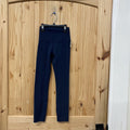 WOMENS LULULEMON NAVY BLUE LEGGINGS 0