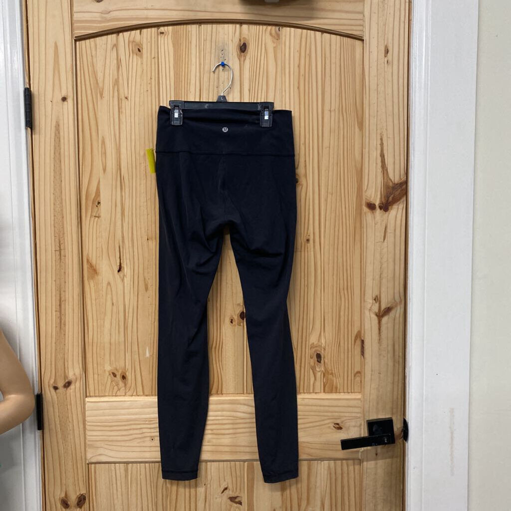 WOMENS LULULEMON BLK LEGGINGS 6