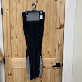 WOMENS LULULEMON BLK/WHITE LEGGINGS 4