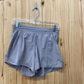 WOMENS LULULEMON GREY SHORTS 6