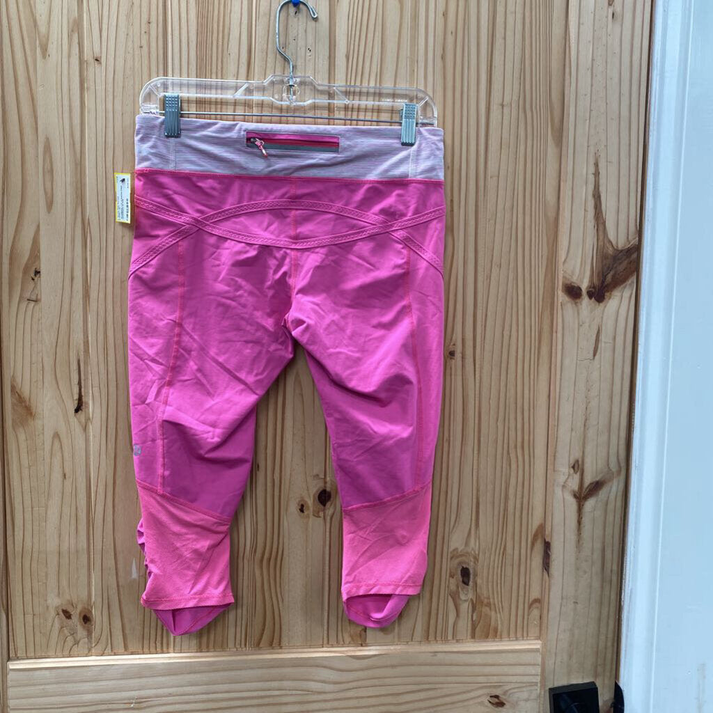 WOMENS LULULEMON PINK LEGGINGS 8