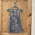 WOMENS THE LOFT LT GREY SL CASUAL TOP S