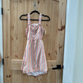 GIRLS CREWCUTS SL DRESS MULTI COLOR STRIPE 12