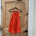 GIRLS GAP SL ORANGE DRESS 12