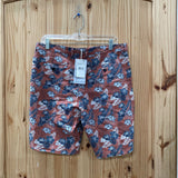 MENS JACHS NEW YORK SHORTS RUST FLORAL 32 NWT