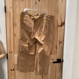 WOMENS OLD NAVY WIDE LEG PANTS LT RUST 20