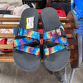 WOMENS CHACOS BLK/MULTI COLOR SANDALS 11