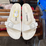WOMENS BIRKENSTOCK WHITE SANDALS