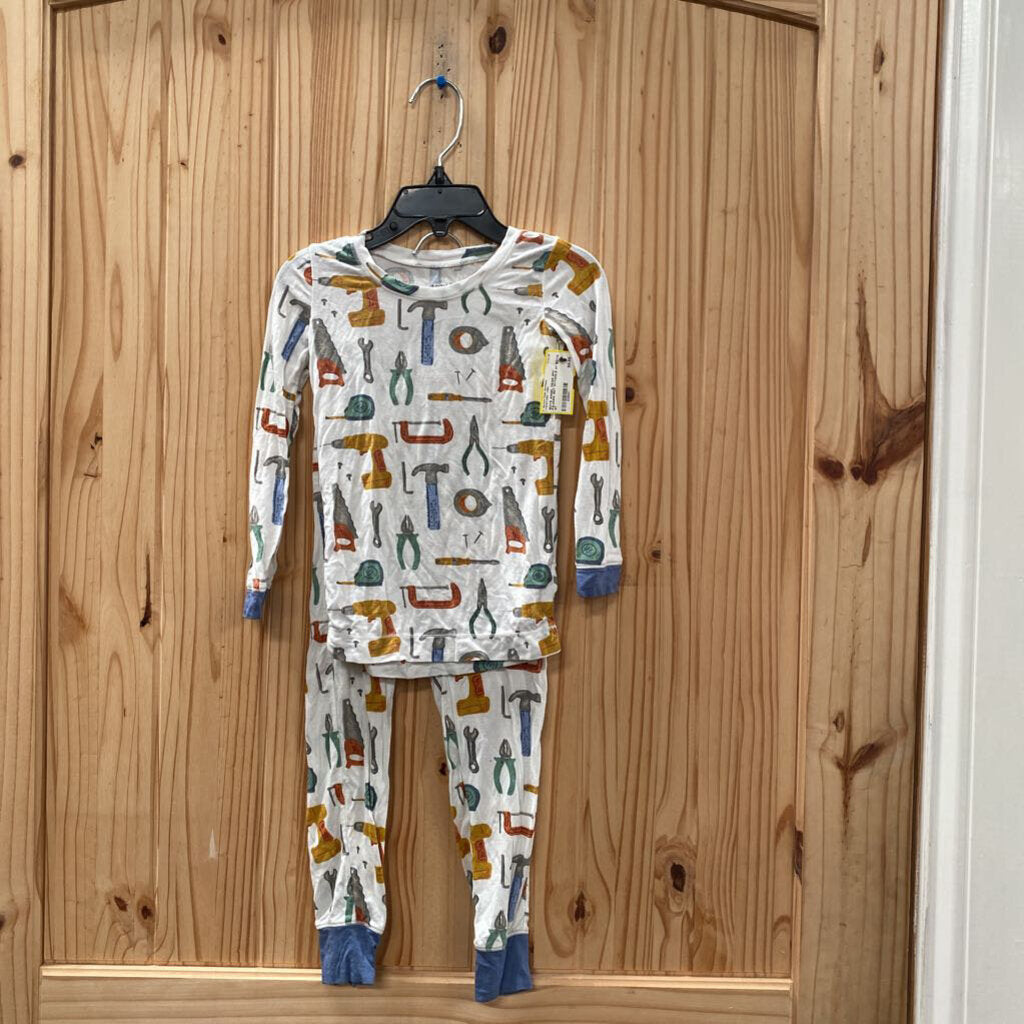 BOYS ANGEL DEAR 2PC PAJAMA SET W/TOOLS 4T