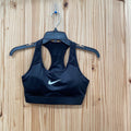 WOMENS NIKE SPORTS BRA BLK/WHITE S