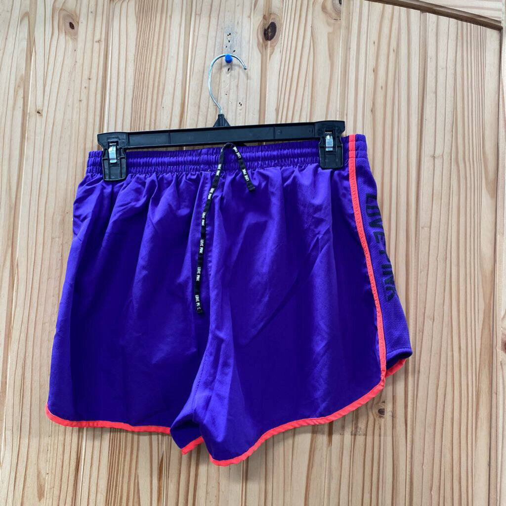 WOMENS VS PINK VIOLET/BRIGHT CORAL SHORTS M
