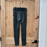 WOMENS AERIE DK GREEN LEGGINGS S