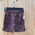 WOMENS AEROPOSTALE DK BROWN SHORTS S
