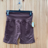 WOMENS AEROPOSTALE DK BROWN SHORTS S