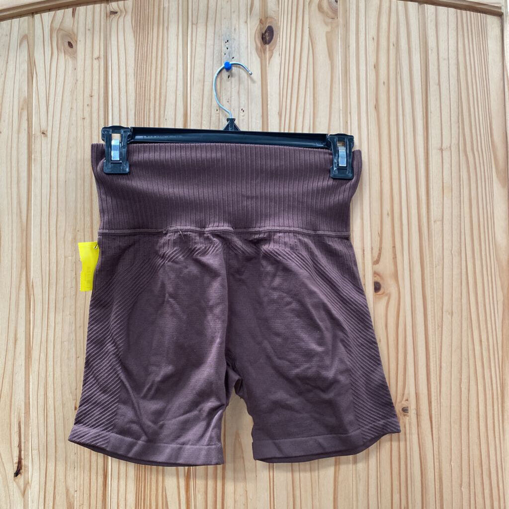 WOMENS AEROPOSTALE DK BROWN SHORTS S