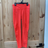 WOMENS UNDER ARMOUR LEGGINGS BRIGHT ORANGE S