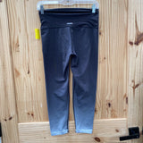 WOMENS AERIE BLK/GREY OMBRE LEGGINGS S