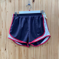 WOMENS NIKE SHORTS DK GREY/WHITE/MAGENTA S