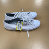 WOMENS CONVERSE WHITE SHOES 5.5