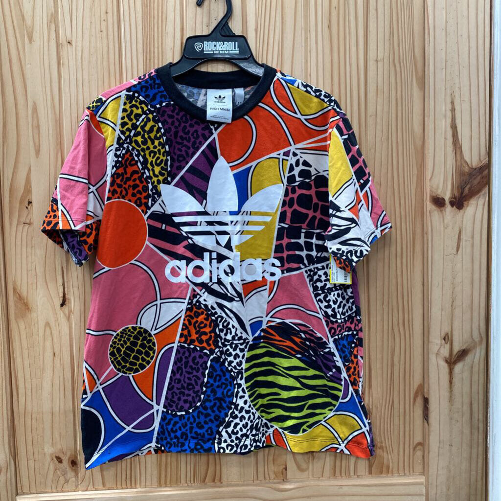 ADIDAS RICH MNISI MULTI COLOR SHIRT L