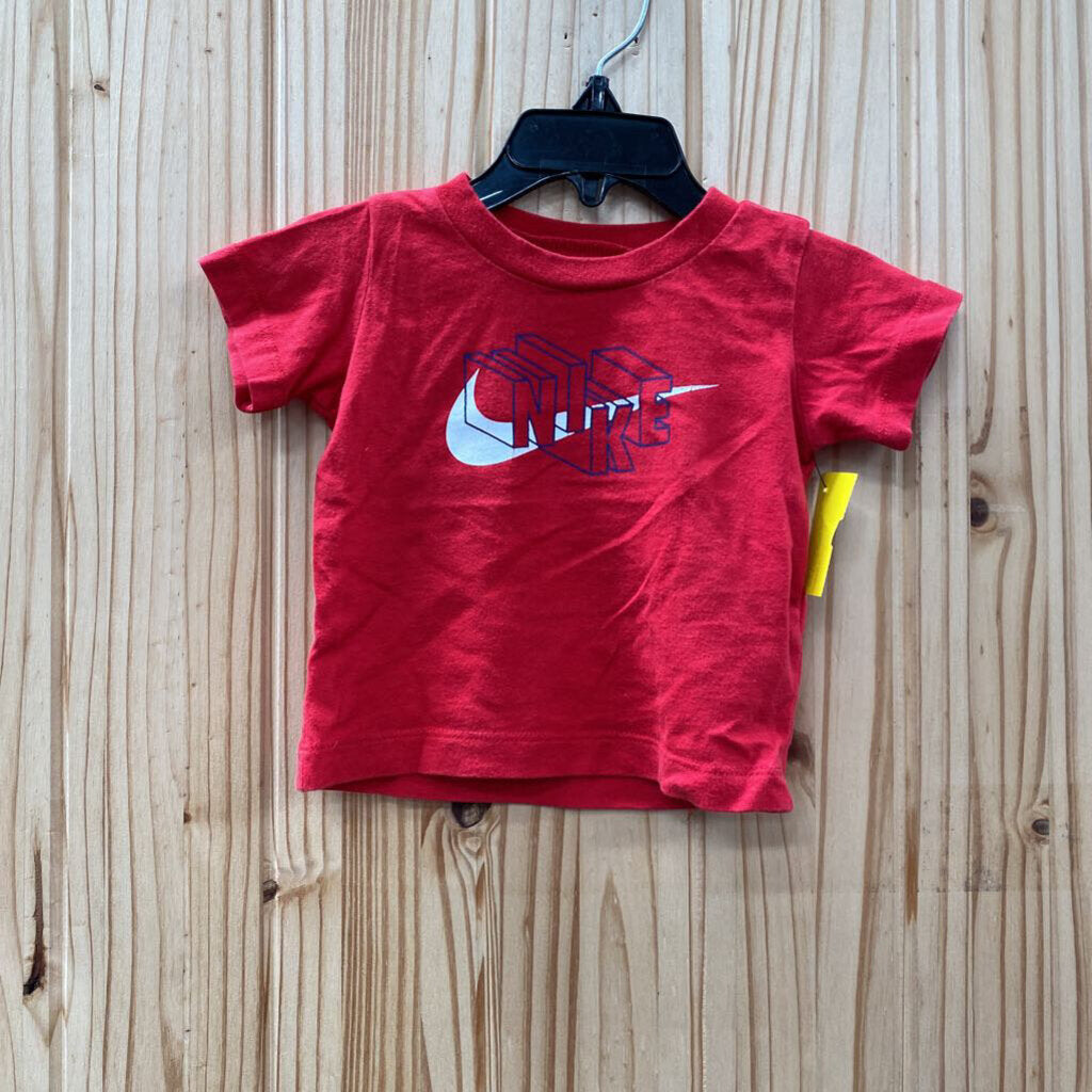 BOYS NIKE SHIRT RED/WHITE/BLUE 12M