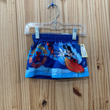 BOYS DISNEY BABY SWIM TRUNKS W/MICKEY MOUSE 0/3M