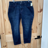WOMENS LEE RIDERS DK DENIM JEANS 14P