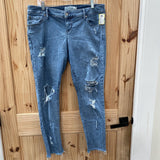 WOMENS TORRID DENIM DIST. JEANS 12