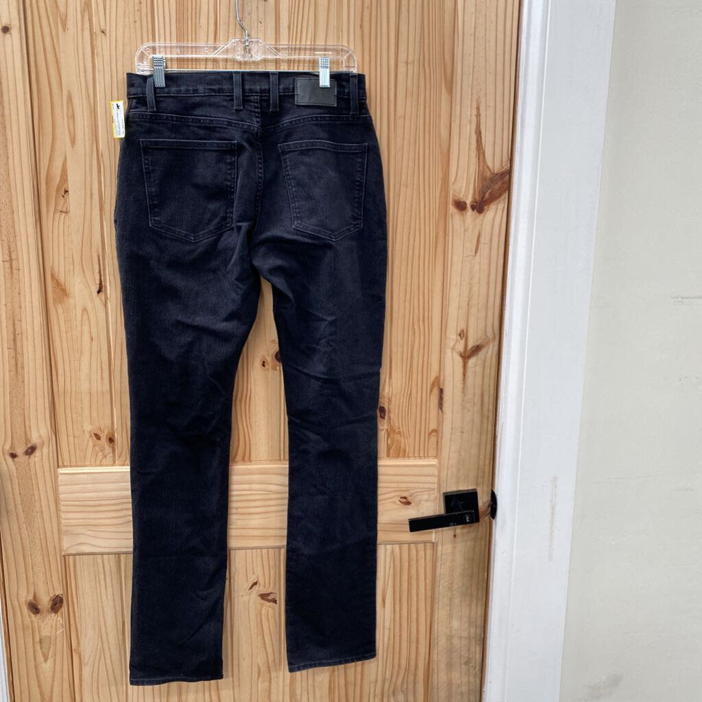 MENS VEECE BLK DENIM JEANS 31X34