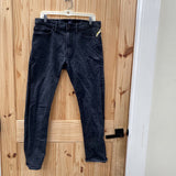 MENS GAP BLK DENIM JEANS 32X32