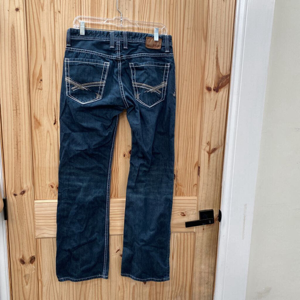 MENS BKE AIDEN DK DENIM JEANS 31L