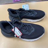 UNDER ARMOUR SHOES BLK/WHITE 8.5